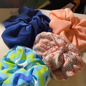 Custom handmade Hair scrunches